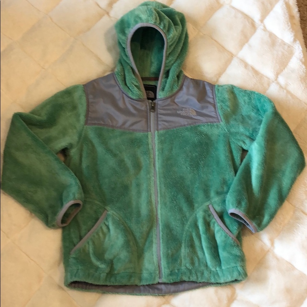 The North Face girl soft fleece jacket